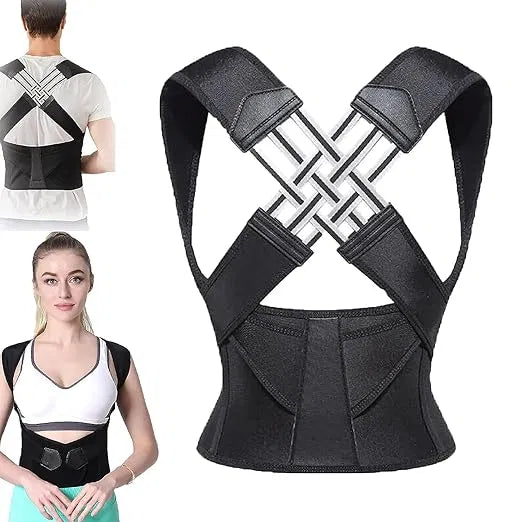 Adjustable Back Posture Corrector Brace – Invisible Support for Men & Women